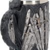 Magicun N.Giftware~Sword Tankard Mug 14cm Silver