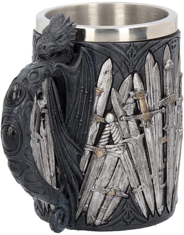 Mythology Collection~ Sword Tankard Mug 14cm Silver