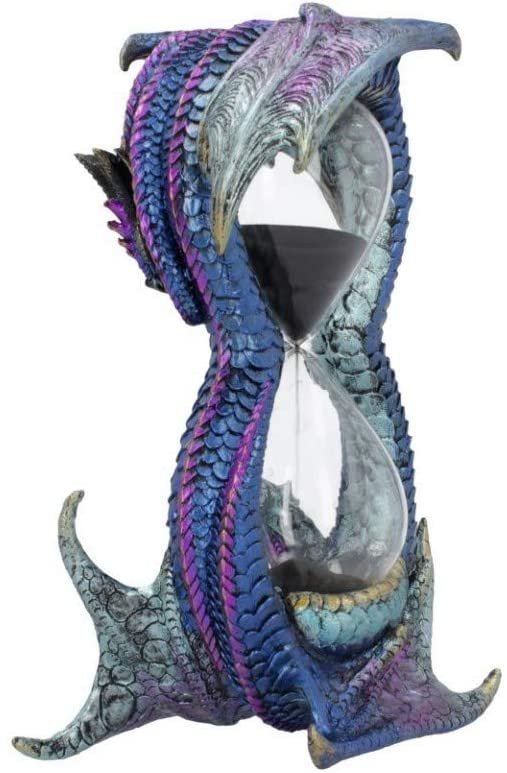 Fantasy Collection~ Dragons Countdown Figurine 27cm Blue