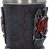 Band Merchandise~ B4132M8 Slayer Shot Glass 7cm Black, Resin w/Stainless Steel Insert