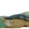 Magic  Collection~Zeckos Veronese Resin Statues Waiting by Selina Fenech Mermaid Laying On The Beach Statue 10.25 X 3.5 X 4.5 Inches Multicolored