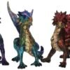 Fantasy Collection~ Scaled Squad Set of 3, Resin, Multi-Coloured, One Size