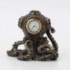 Magic  Collection~5.2 Inch Steampunk Octopus Diving Bell Clock Antique Inch Statue