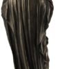 Magic  Collection~Hippocrates Greek Father of Medicine Holding Book & Staff Bronze Finish Statue