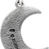 Sterling Silver Artemis Moon Goddess Pendant