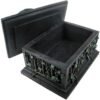 Magicun N.Giftware~Dragon Tarot Box Black, Resin, 18cm