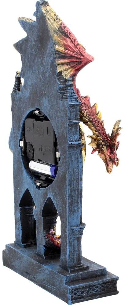 Fantasy Collection~ AL50380 Time Guardian Clock 17cm Red