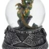 Fantasy Collection~ Enchanted Emerald Snowglobe 13cm Green