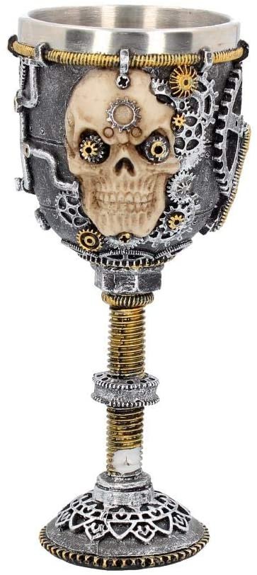 Magicun N.Giftware~Let Off Some Steam Goblet 21.5 cm Black, Size 18cm