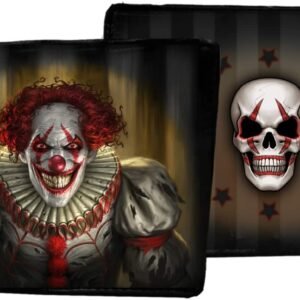 Artist Collections~ Evil Clown James Ryman Wallet 10cm Red, PU