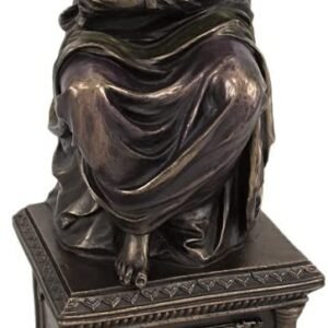 Magic  Collection~Bronze Finish Plato Statue Philosophy