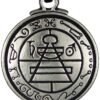 Soloman Pentant~Pewter Talisman Secret Seal of Solomon Pentacle Pendant - 1.25 Inch Diameter