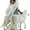 Artist Collections~ Winter Guardians Anne Stokes Figurine 23cm White, Resin