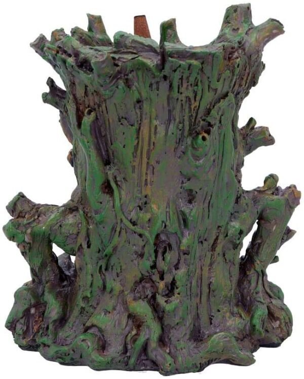 Light Collection~Crystal Ent Backflow Incense Burner 15.5cm, Polyresin, Brown, One Size