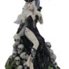 Magic  Collection~Nene Thomas Mad Queen Hand Painted Fantasy Statue 7 X 9.75 X 6 Inches Gray