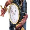 Fantasy Collection~ AL50380 Time Guardian Clock 17cm Red