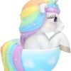 Nemesis Now B3327J7 Cutiecorn Figurine Unicorn in a Teacup Ornament, White, 14cm