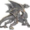 Magicun N.Giftware~Dracus Machina Figurine 21cm Silver