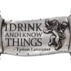 Magicun N.Giftware~Drink and I Know Things Magnet 9cm Game of Thrones, Silver
