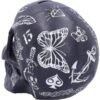 Dark Collection~Black and White Traditional, Tribal Tattoo Fund Skull, Polyresin, One Size