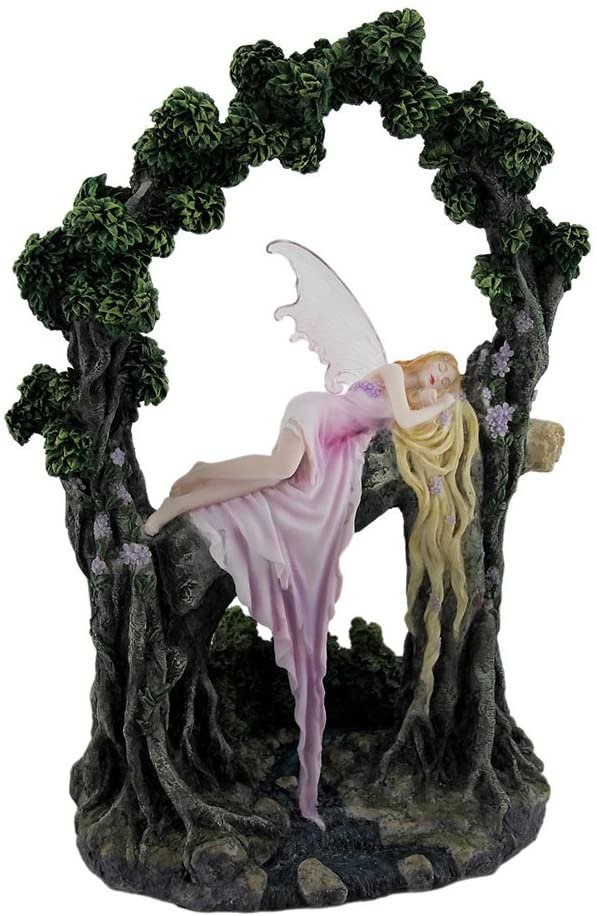 Magic  Collection~Rockabye by Selina Fenech Sleeping Forest Fairy Statue