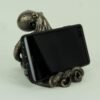 Magic  Collection~Antique Bronze Finish Octopus Cell Phone Holder Kraken Statue