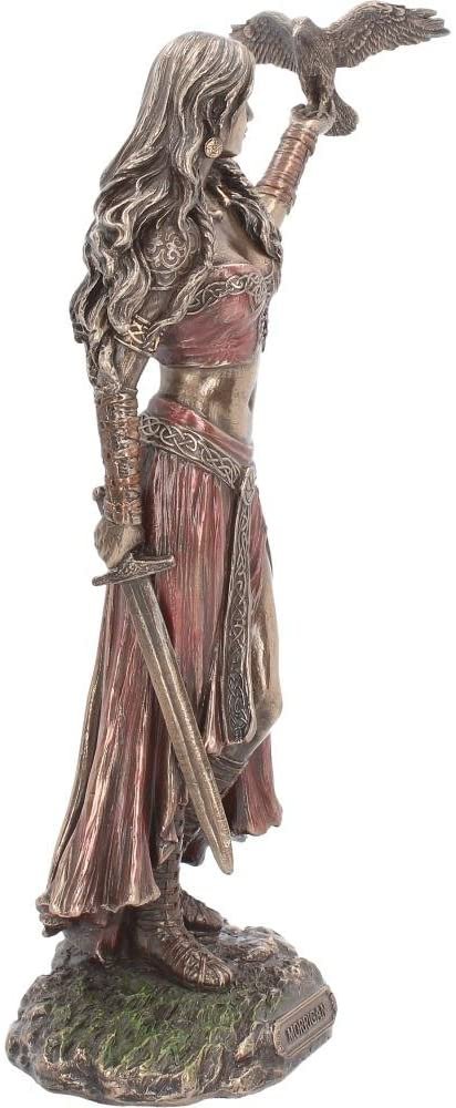 Magicun N.Giftware~Morrigan and Crow Figurine 28 cm Bronze