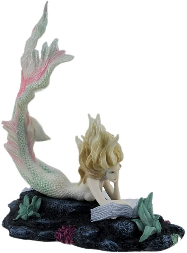Magic  Collection~Lost Books Mermaid Sculpture