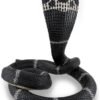Magic  Collection~Coiled and Rearing King Cobra Sculptured Statue