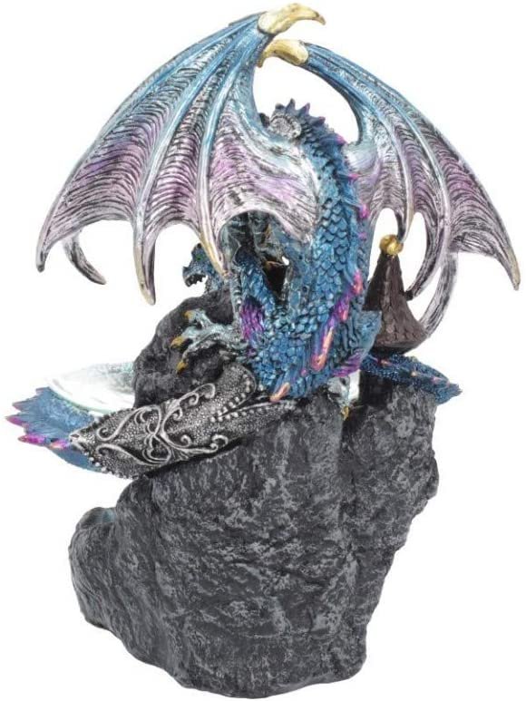 Fantasy Collection~ Flame Saviour 24cm Oil Burner, Blue