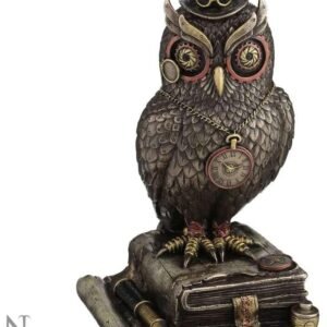 Steampunk Collection~Time Wise Figurine 20.5cm Brown, Resin, One Size