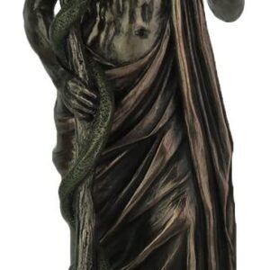Magic  Collection~Asclepius Greek God of Medicine Bronze Finish Statue