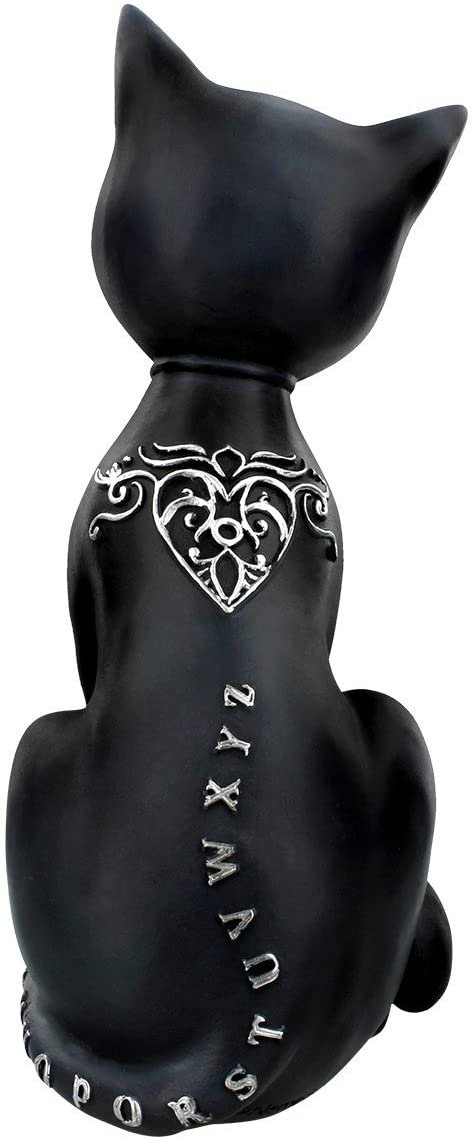 Dark Collection~Mystic Kitty Figurine 26cm Black, Resin