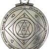 Soloman Pentant~Pewter Talisman for Good Luck Pendant - Key of Solomon - 1.25 Inch Diameter