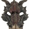 Magicun  Collection~Metallic Bronze Finish Dragon Head Wall Mask Medieval Decor