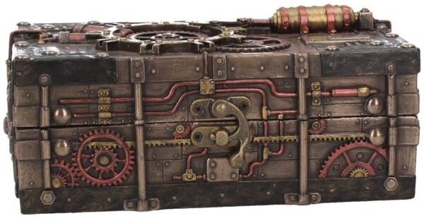 Steampunk Collection~The Enigma Vault Box 23.5cm Bronze
