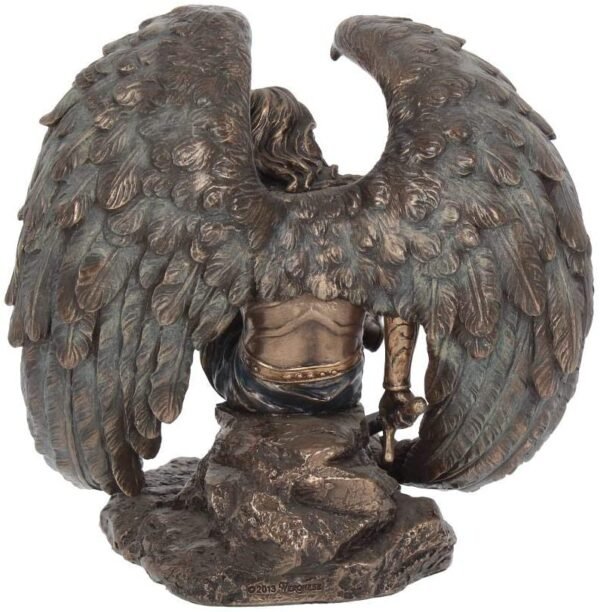 Light Collection~Lucifer The Fallen Angel Figurine 16.5cm Bronze