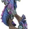 Fantasy Collection~ Wyrmlings Protector Dragon Figurine 10.5cm Blue, Resin, One Size