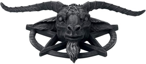 Dark Collection~Baphomet Wall Plaque 49cm Black