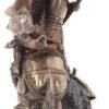 Mythology Collection~ George and the Dragon Figurine 31cm Bronze