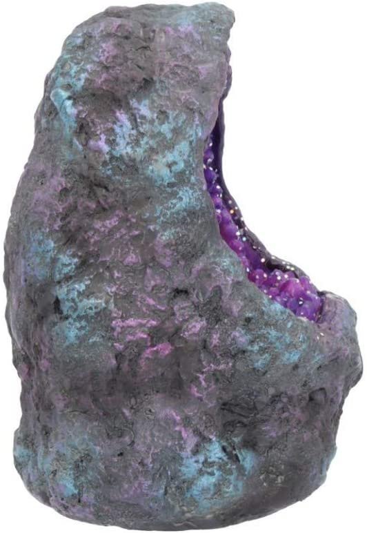 Magicun N.Giftware~Amethyst Crystal Cavern 10cm Light Purple, Resin