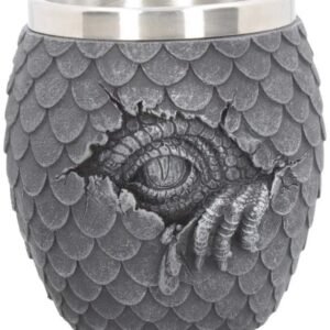 Fantasy Collection~ D4210M8 Dawn of the Dragon Shot Glass 13cm Black