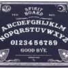 Wiccan Collection~Black and White Spirit Board with Planchette, MDF/Polyester, 38.5cm