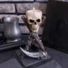 Dark Collection~Reapers Rest Skull Tealight Holder 15.8cm Brown, Resin