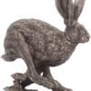Animal Collection~ Flight Hare Figurine 21.5cm Bronze, Resin, One Size