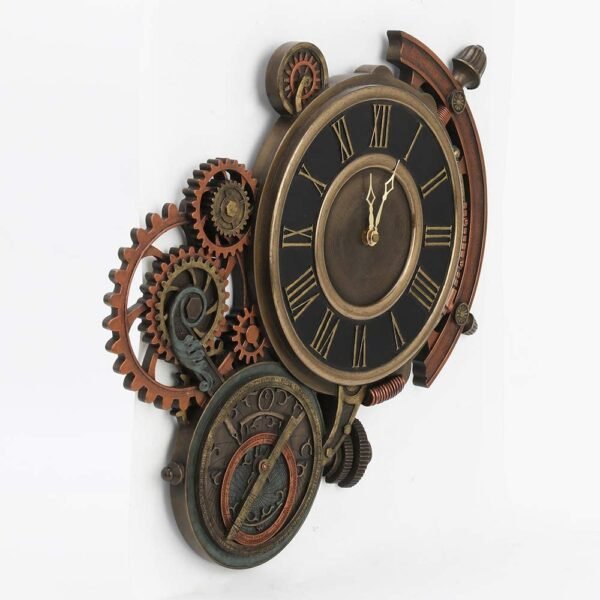 Magic  Collection~Mechanical Steampunk Astrolabe Star Tracker Wall Clock 17 Inch
