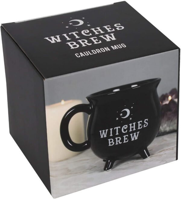 Something Different Witches Brew Cauldron Mug Black
