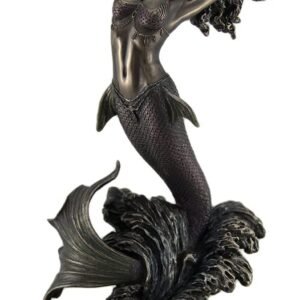 Magic  Collection~Ocean Goddess Yemaya Mother of The Seas Bronze Finish Statue