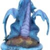 Artist Collections~ Anne Stokes Age Small Water Dragon Figurine, Blue, One Size