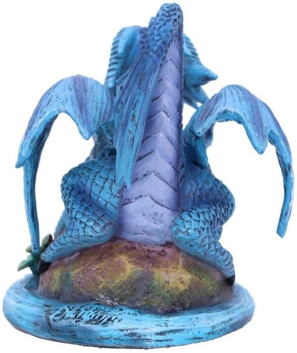 Artist Collections~ Anne Stokes Age Small Water Dragon Figurine, Blue, One Size